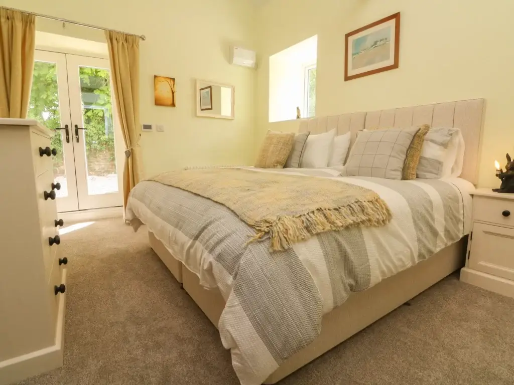 Bedroom at Langdale Barn near Dartmoor Devon