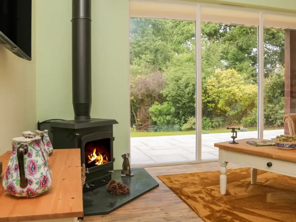 Internal view of Langdale Barn near Dartmoor Devon