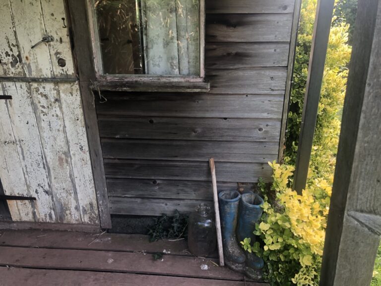 rear view before conversion